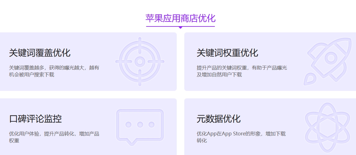 苹果商店优化