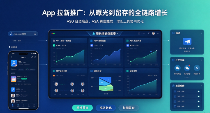 从下载到留存：App 拉新推广深度解析